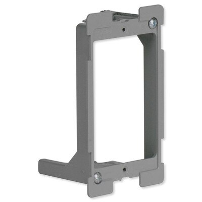 On-Q/Legrand Low-Voltage Swing Bracket for Retrofit, 1-Gang